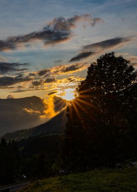 Swiss Sunset