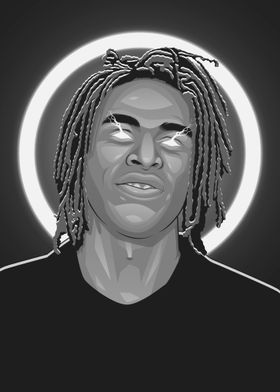 daniel caesar Art Print by streetsignal