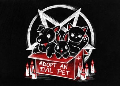 Adopt an evil pet