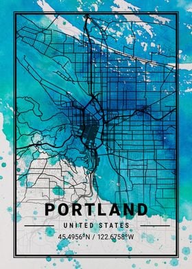 Portland Antlia Watercolor