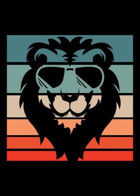 Lion Retro Vintage