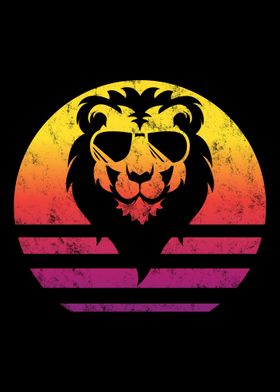 Lion Retro Vintage