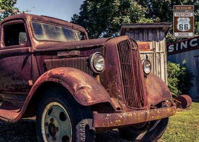 Vintage Truck Route 66