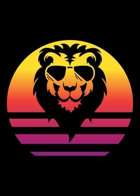 Lion Retro Vintage