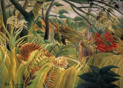 Tiger in a Tropical Storm