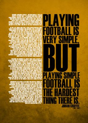 JOHAN CRUYFF QUOTE