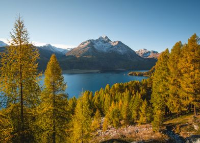 Swiss Autumn Lake