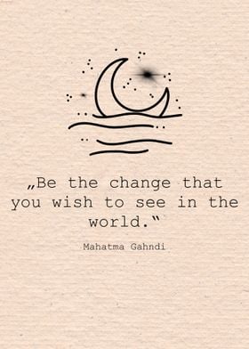Quote of Mahatma Gahndi