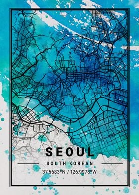 Seoul Antlia Watercolor Ma