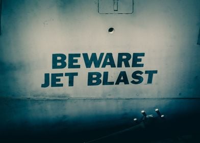 Beware Jet Blast