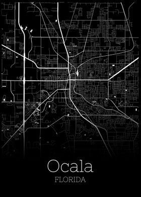 Ocala Florida map