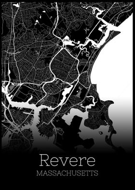 Revere Massachusetts map