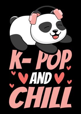 Kpop Chill Kawaii Panda