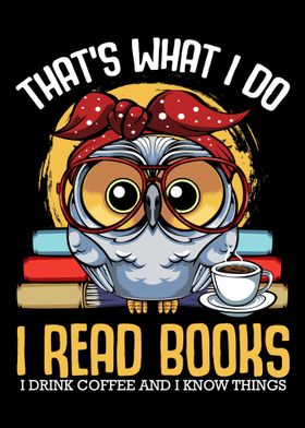 Books Coffee Night Owl