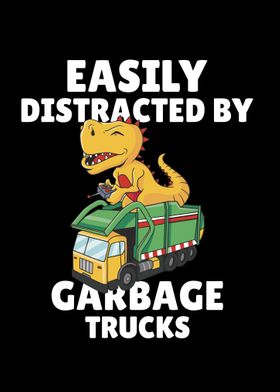 Distracted Garbage Trucks