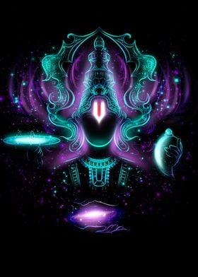 Shri Vishnu ji digital art