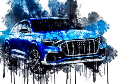 Car 2018 Audi Q8 Concept  