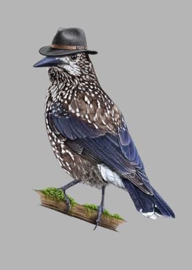 Spotted nutcracker