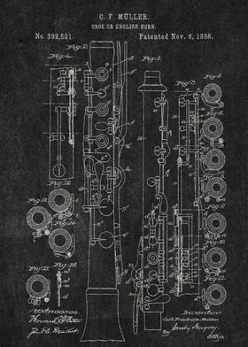 1888 Oboe Or English Horn