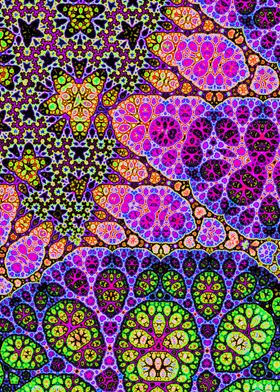 Colorful Trippy Fractal 