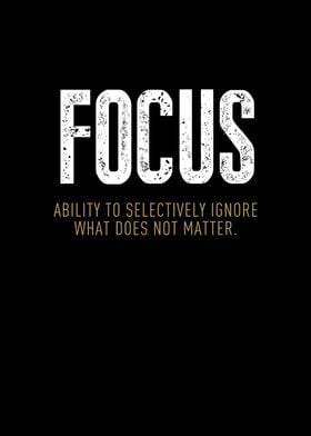 Focus Motivation