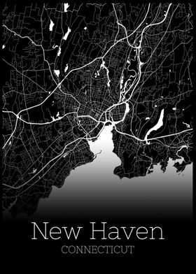 New Haven Connecticut map