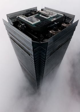Skyscraper Sea of CloudsHK