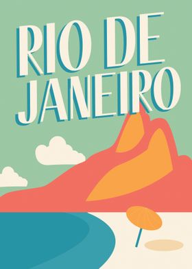 Retro Rio poster