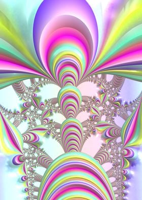 Groovy Vibrant Fractal 