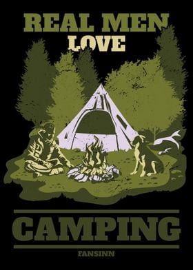 Real Men Love Camping