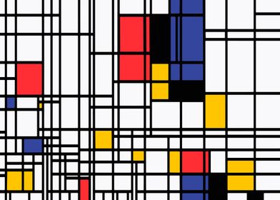 PIET MONDRIAN PAINTING