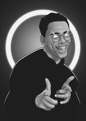 Logic Grayscale Rapper