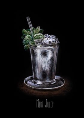 Mint Julep cocktail