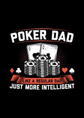 Poker Dad Saying Gift Idea