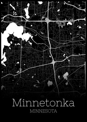 Minnetonka Minesota map