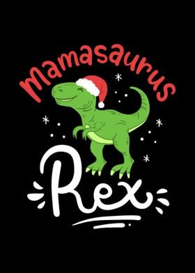 Christmas Mama Saurus