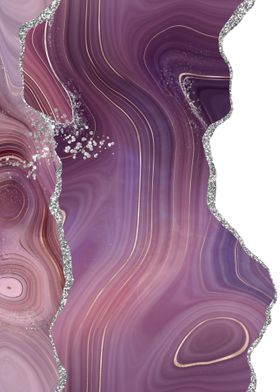 Mauve Silver Agate Tex 05