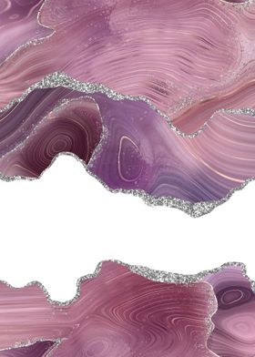 Mauve Silver Agate Tex 07
