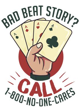 Bad Beat Story Funny Poker