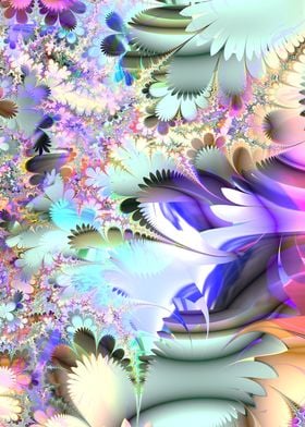 Groovy Pastel Fractal