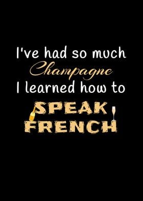 Champagne I Speak French