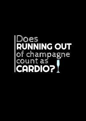 Run Out Champagne Cardio