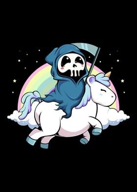 Kawaii Cute Unicorn Rainbo