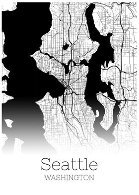 Seattle Washington map