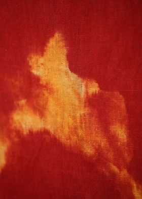 Red and yellow textiling