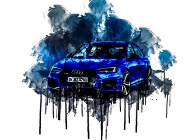 Car 2018 Audi RS4 Avant