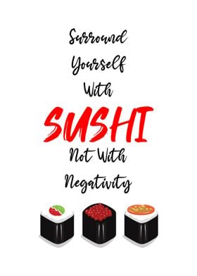 Sushi Wall Art Decor