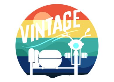 Vintage Motorcycle Motorbi