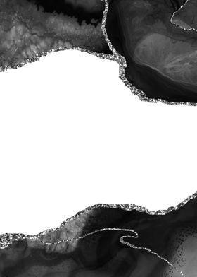 Black Silver Agate 09