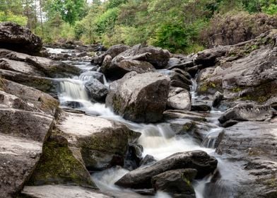 Rocks and River